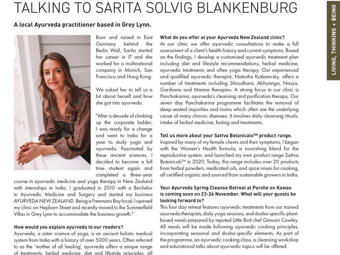 Ponsonby News Speaks to Sarita