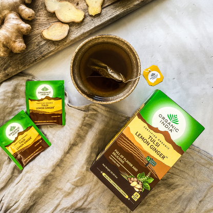 Tulsi Lemon Ginger Tea
