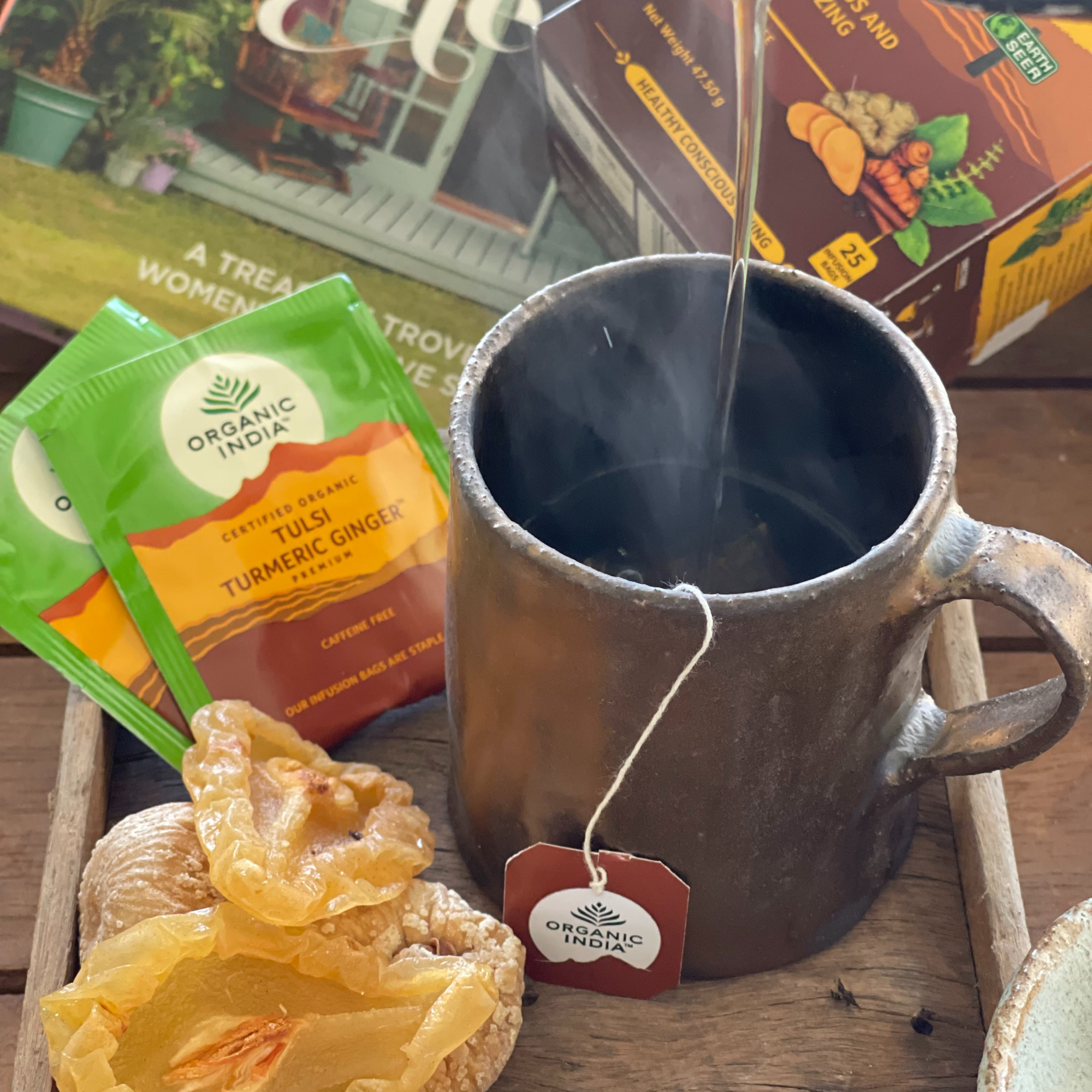 Tulsi Turmeric Ginger Tea