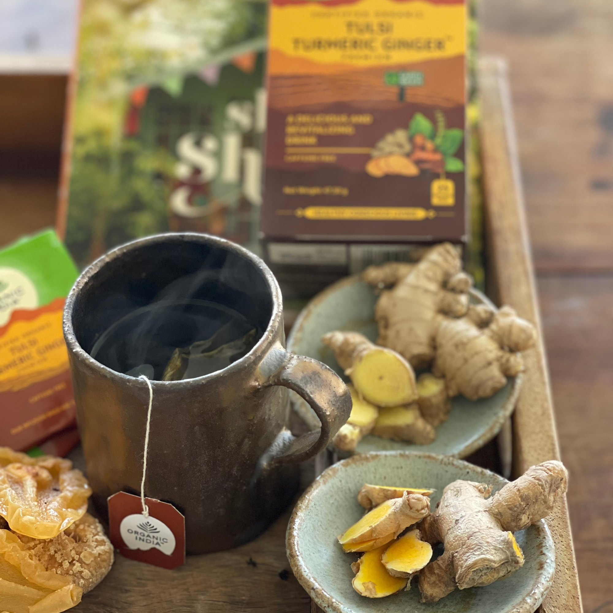 Tulsi Turmeric Ginger Tea