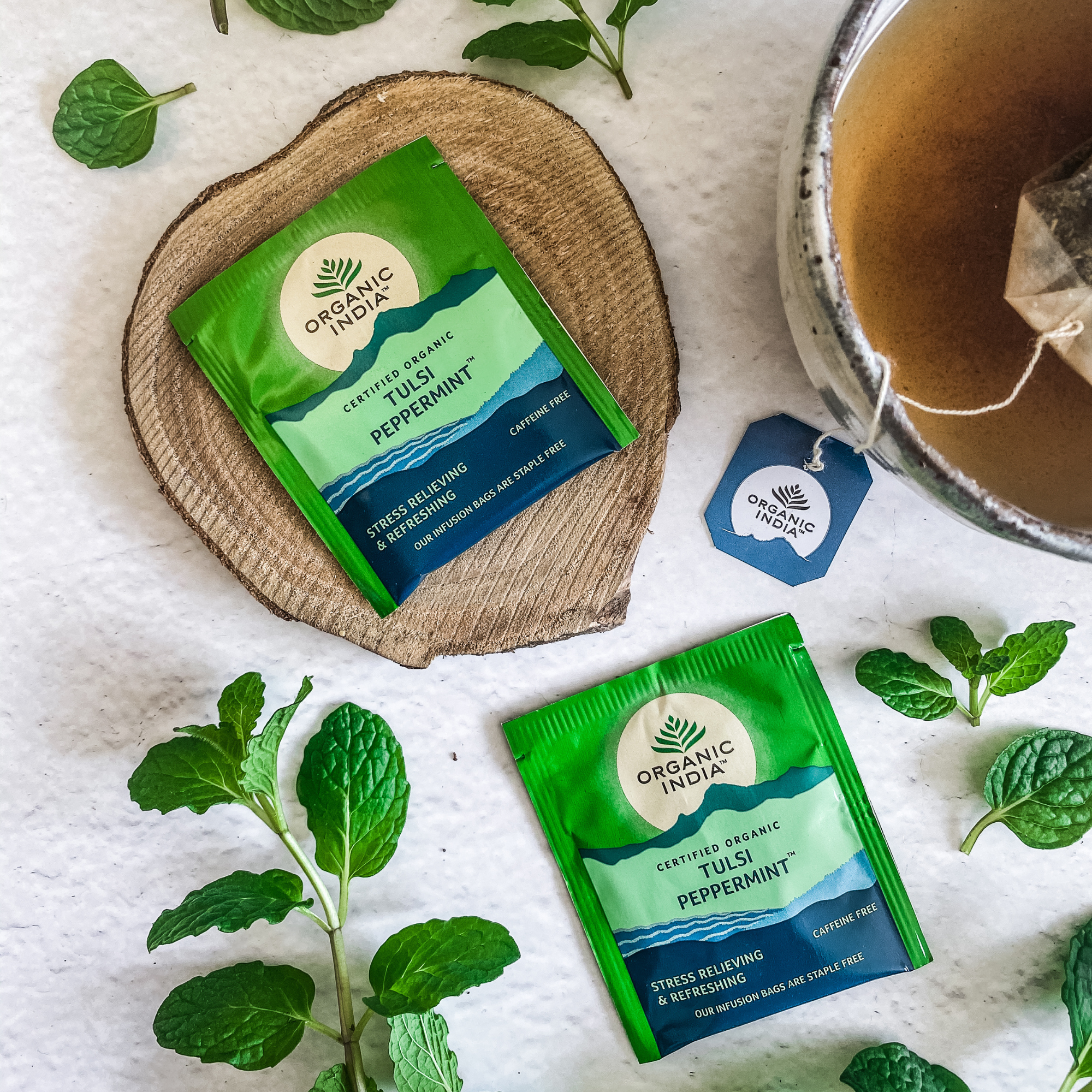 Tulsi Peppermint Tea